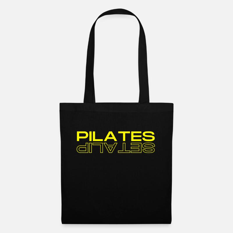 Pilates Mirror Reflection - Tote Bag - black