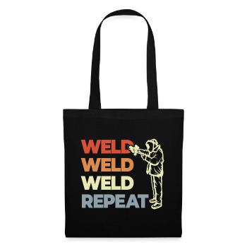 Amant de la sueur - Sac en tissu - noir - Devant