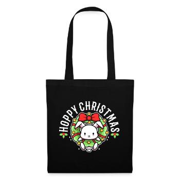Noël houblonné - Sac en tissu - noir - Devant