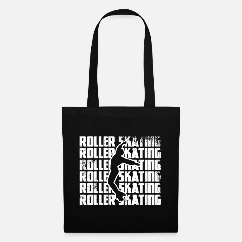 Rollkunstlauf - Stoffbeutel - Schwarz