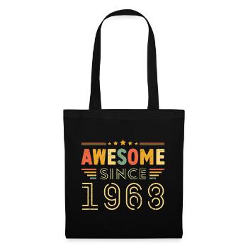 Millésime Légende 1968 Cadeau de 1968 - Né en 1968 - Sac en tissu - noir - Devant