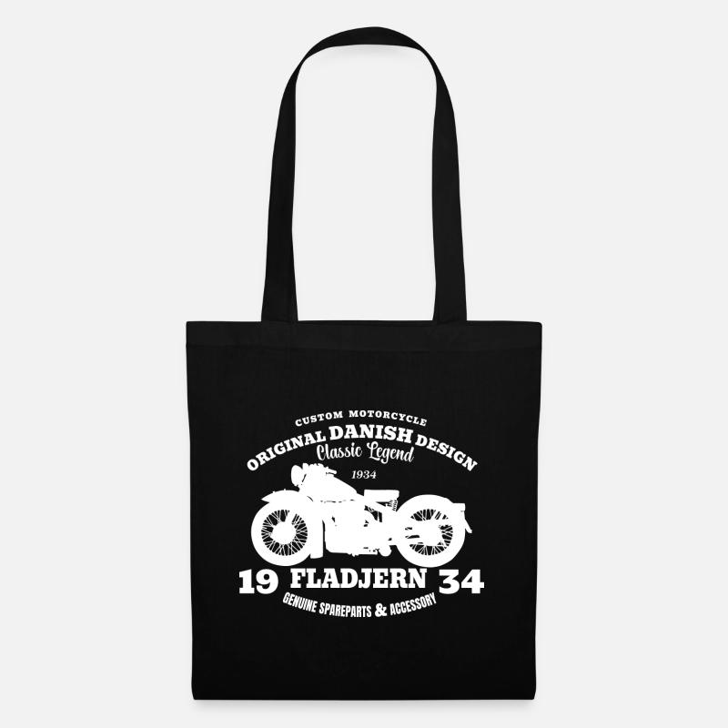 Danish Motorcycle 1934 Nimbus - Tote Bag - black