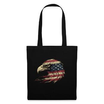 American Flag Freedom Eagle USA Pride 2 - Tote Bag - black - Front