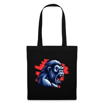 Mad Gorilla - Tote Bag - black - Front
