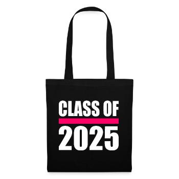 Class of 2025 - Stoffbeutel - Schwarz - Vorne