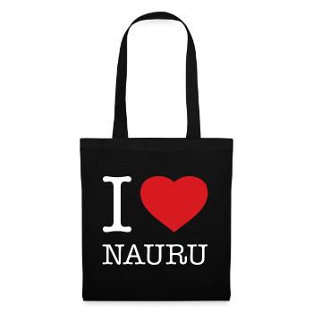 I LOVE NAURU - Tote Bag - black - Front