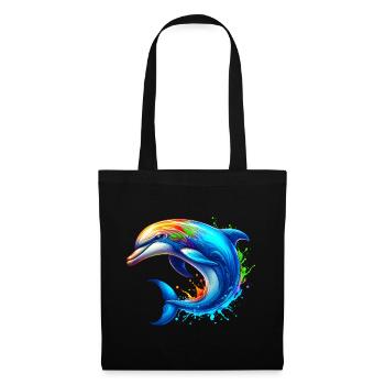 Dolphin - Tote Bag - black - Front