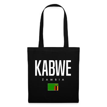 Kabwe Sambia - Stoffbeutel - Schwarz - Vorne