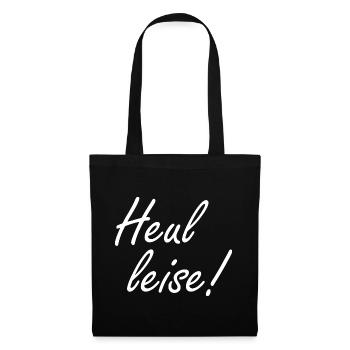 howl quietly - Tote Bag - black - Front