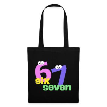 Six Seven Trend - Tote Bag - black - Front