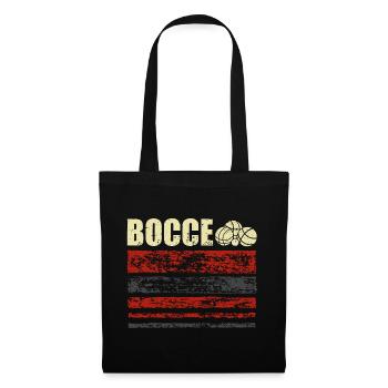 Bocce Petanque Boule Player - Tote Bag - black - Front