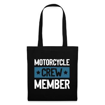 Motorcycle Crew - Tote Bag - black - Front