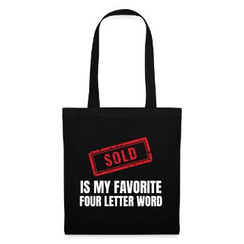 Real Estate Agent Realtor Home Seller Marketing - Tote Bag - black - Front