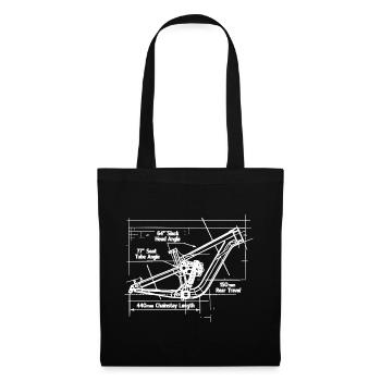Plan VTT : Technologie de châssis intégrales - Sac en tissu - noir - Devant