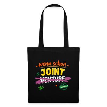 Joint pur - ohne Venture - Stoffbeutel - Schwarz - Vorne