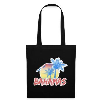 Bahamas - Stoffbeutel - Schwarz - Vorne