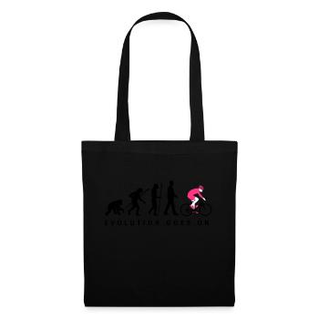 evolution_radfahrer_052012_d_3c - Sac en tissu - noir - Devant