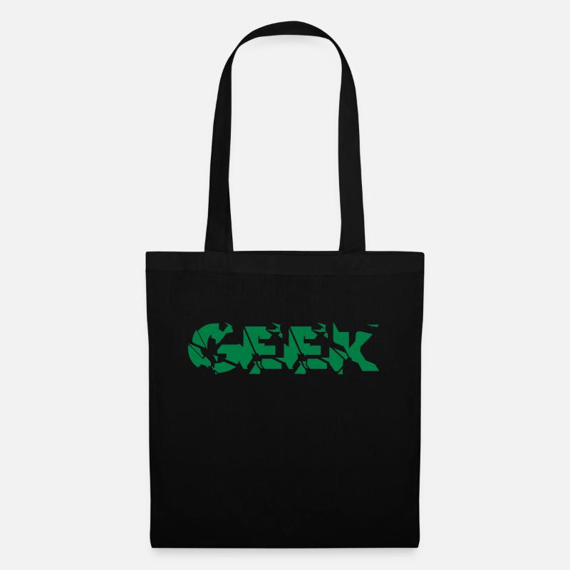 Geek - Stoffbeutel - Schwarz