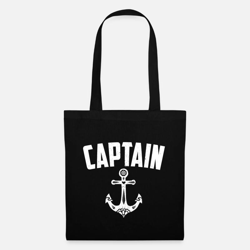 Captain Anker - Stoffbeutel - Schwarz