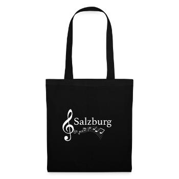 Salzbourg - Sac en tissu - noir - Devant