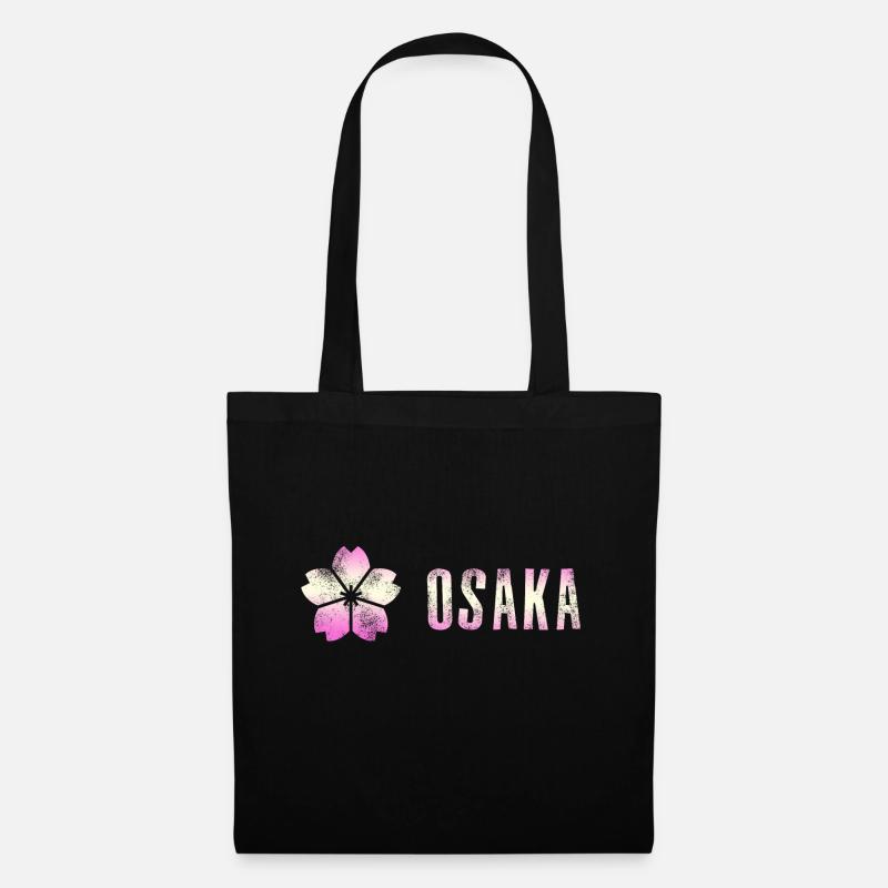 Osaka - Japan - Tote Bag - black