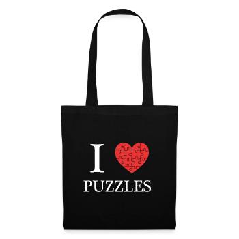 puzzle - Tote Bag - black - Front