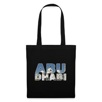 ABU DHABI SHIRT - Stoffbeutel - Schwarz - Vorne