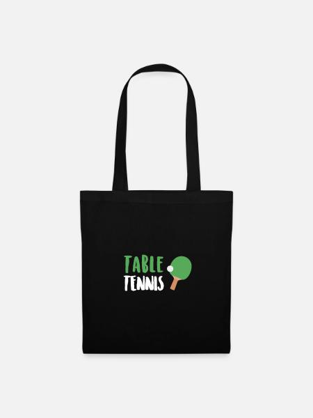 Table tennis - Tote Bag - black