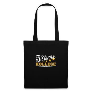 Best work colleague 5 star colleague gift - Tote Bag - black - Front
