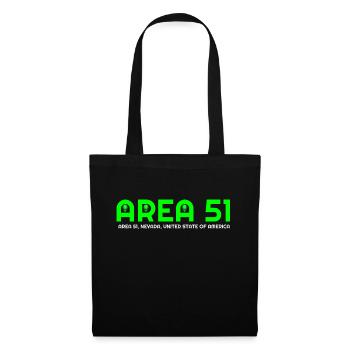 Aliens, Alien-T-Shirts, Alien Hoodies, Alien - Stoffbeutel - Schwarz - Vorne