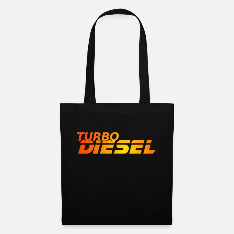 Turbo Diesel - Stoffbeutel - Schwarz