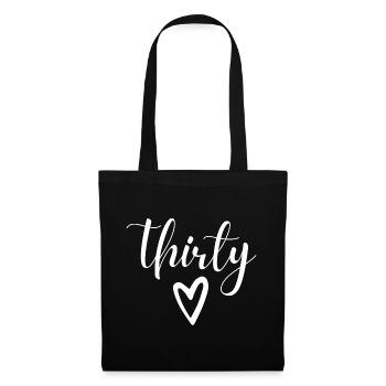 30th birthday - Tote Bag - black - Front