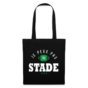 J'peux pas j'ai Stade humour club rugby pau palois - Sac en tissu - noir - Devant