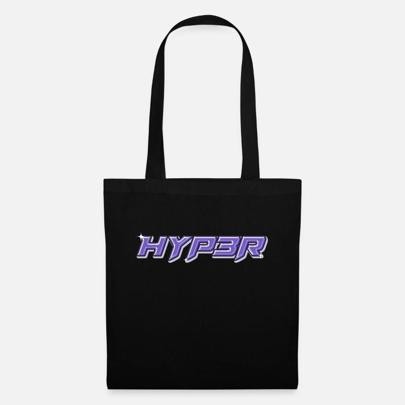 HYPER - Lettering - Tote Bag - black