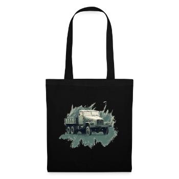 Camion à plateau IFA G 5 - Sac en tissu - noir - Devant