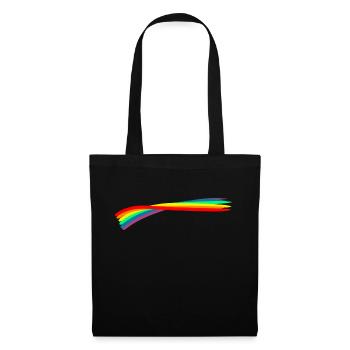 LGBTQ LGBTQ+ Pride Month Flag Design - Stoffbeutel - Schwarz - Vorne