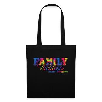 Tie Dye Family Vacation 2022 Making Memories Beach - Tote Bag - black - Front