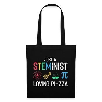 Steminist Science Design for Women Science - Tote Bag - black - Front