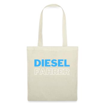 Diesel Fahrer - Stoffbeutel - Natur - Vorne