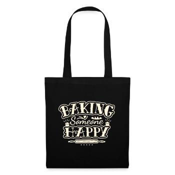 BAKING FUNNY SAYING - PASTRY CHEF FUNNY QUOTE - Tote Bag - black - Front