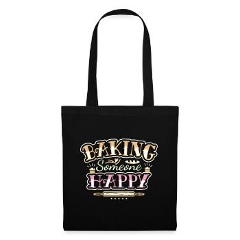 BAKING FUNNY SAYING - PASTRY CHEF FUNNY QUOTE - Tote Bag - black - Front