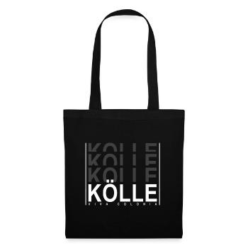 Kölle - Stoffbeutel - Schwarz - Vorne