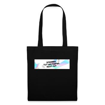 Braking is not good for the tyres - Tote Bag - black - Front