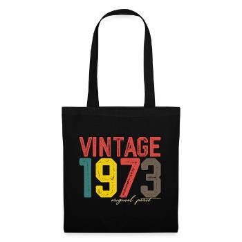 Vintage 1973 Original Part - Tote Bag - black - Front