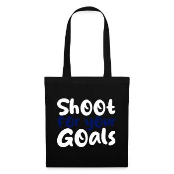Shoot For Your Goals - Tote Bag - black - Front