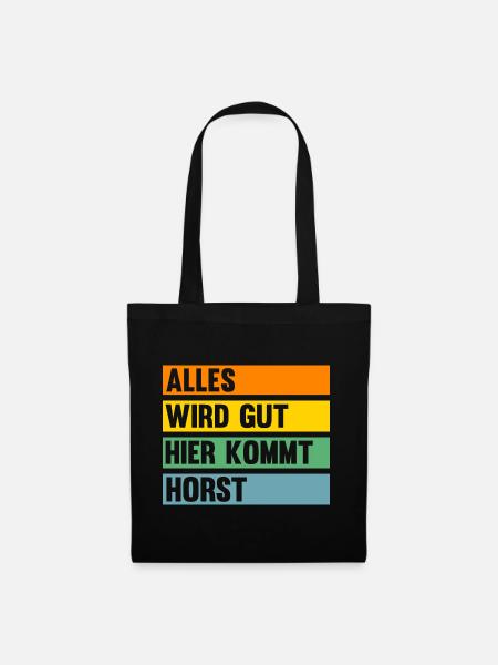 Horst - Stoffbeutel - Schwarz