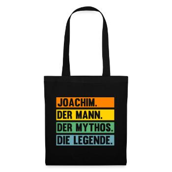 Joachim - Stoffbeutel - Schwarz - Vorne