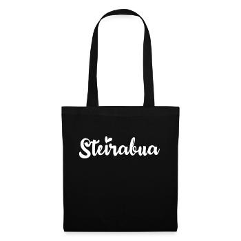 Lustiger Spruch Witzig Humor Geschenkidee - Stoffbeutel - Schwarz - Vorne