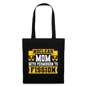 Nuclear Engineer Nuclear Technology Nuclear Energy Mom - Tote Bag - black - Front