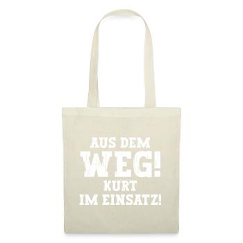 Kurt Lustiger Spruch Vorname Name Kurt - Stoffbeutel - Natur - Vorne